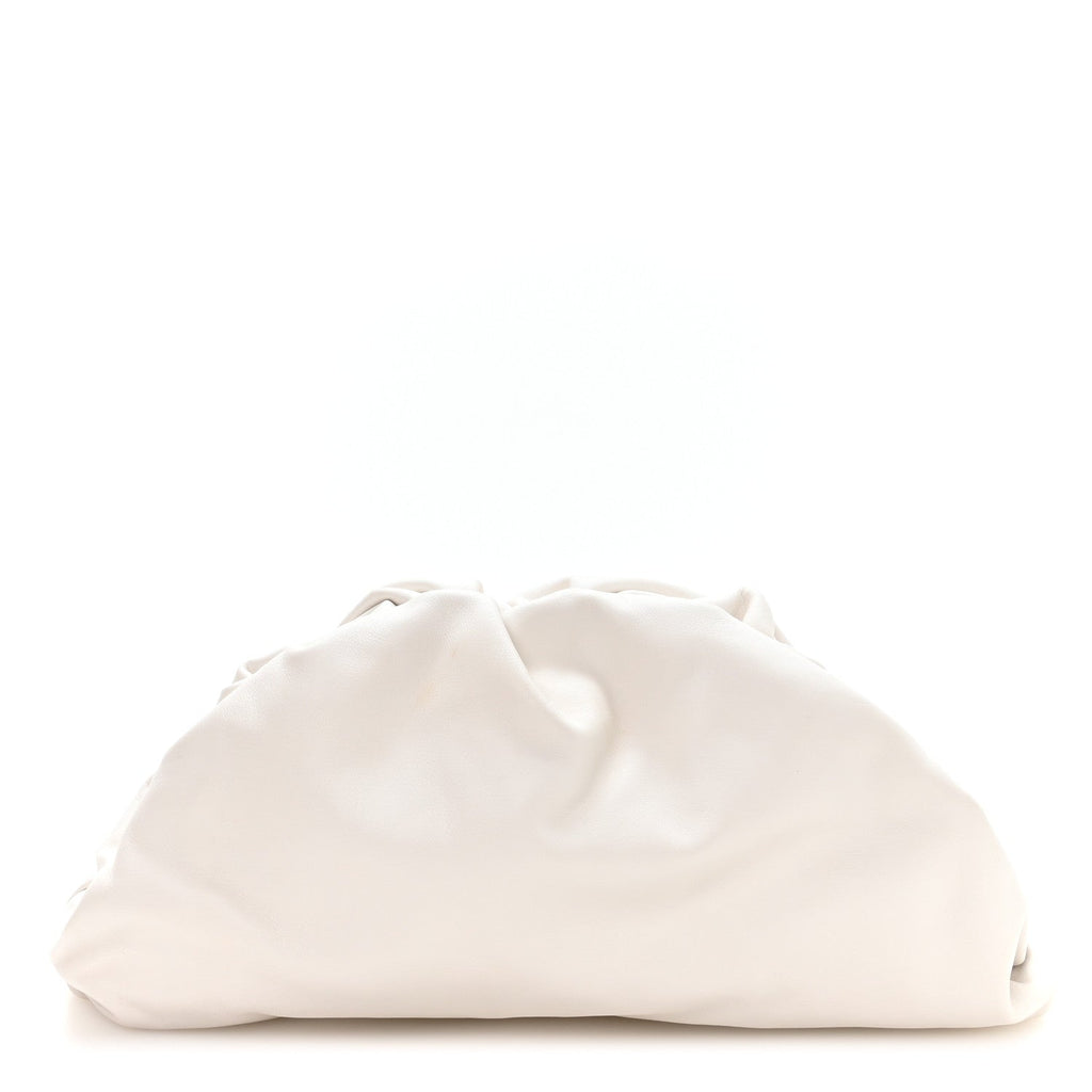 Smooth Butter Calf The Pouch Oversized Clutch Plaster