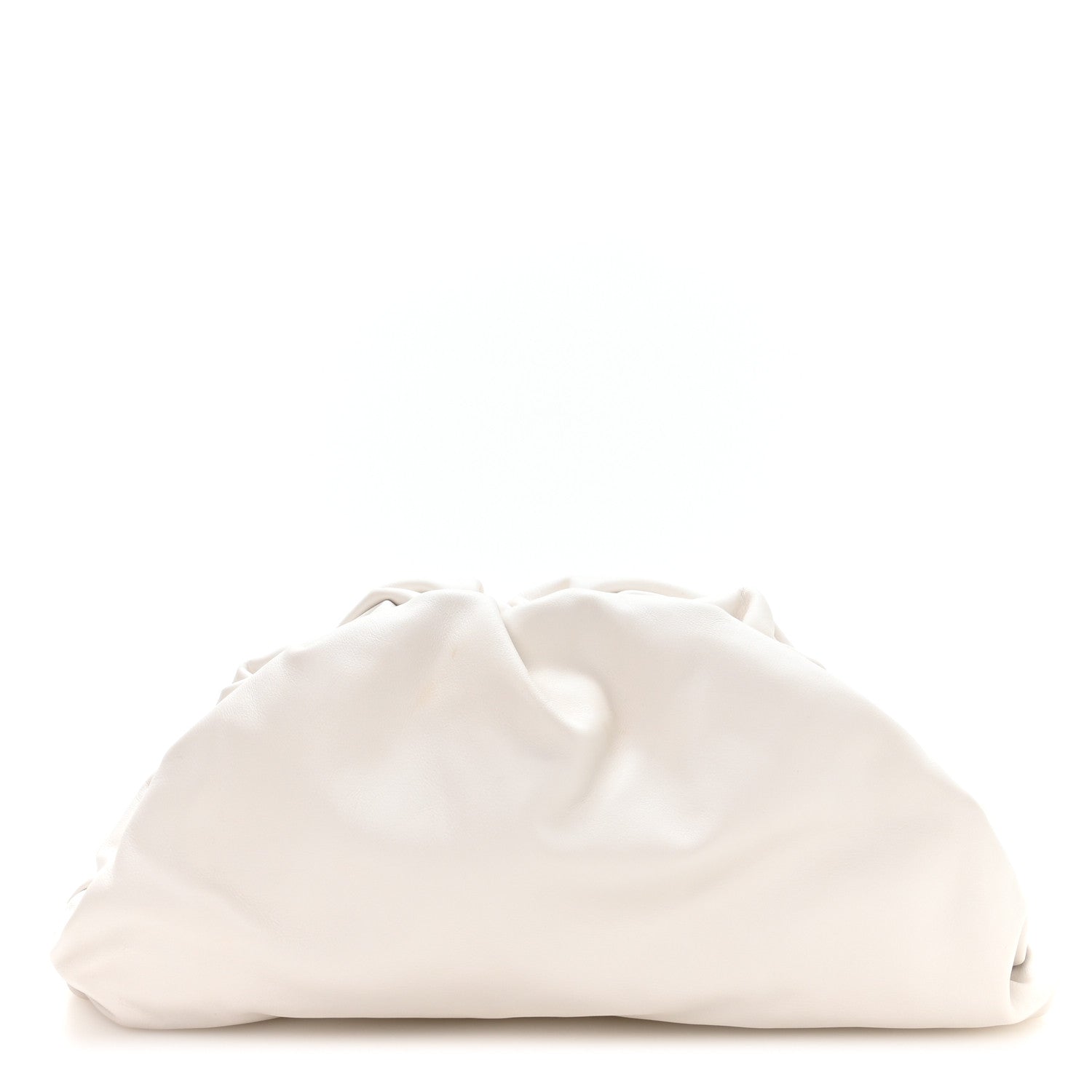 Smooth Butter Calf The Pouch Oversized Clutch Plaster