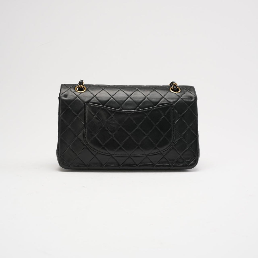 Chanel Vintage Black Medium Classic Double Flap Bag 2003