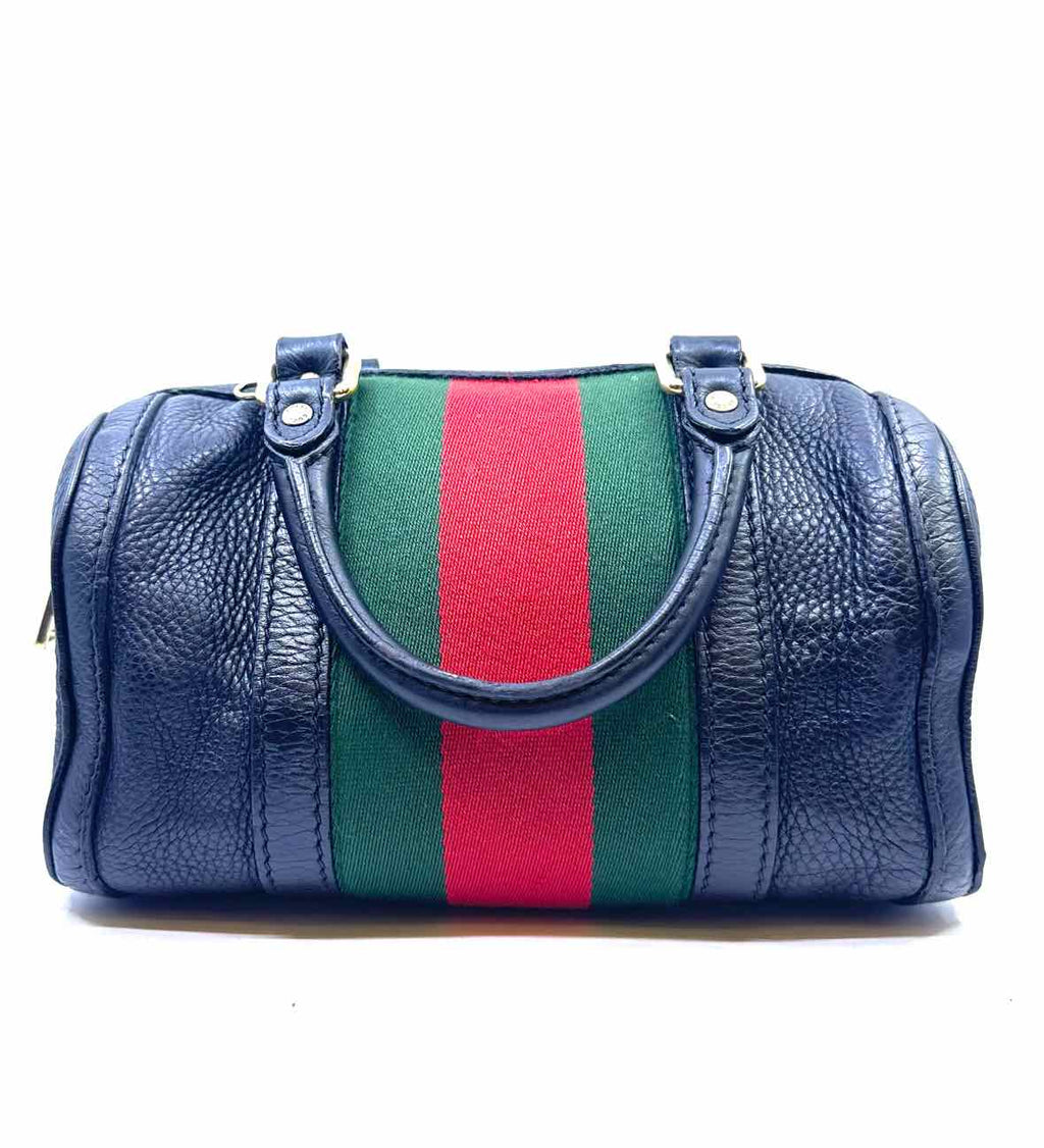 GUCCI Black Leather Handbag