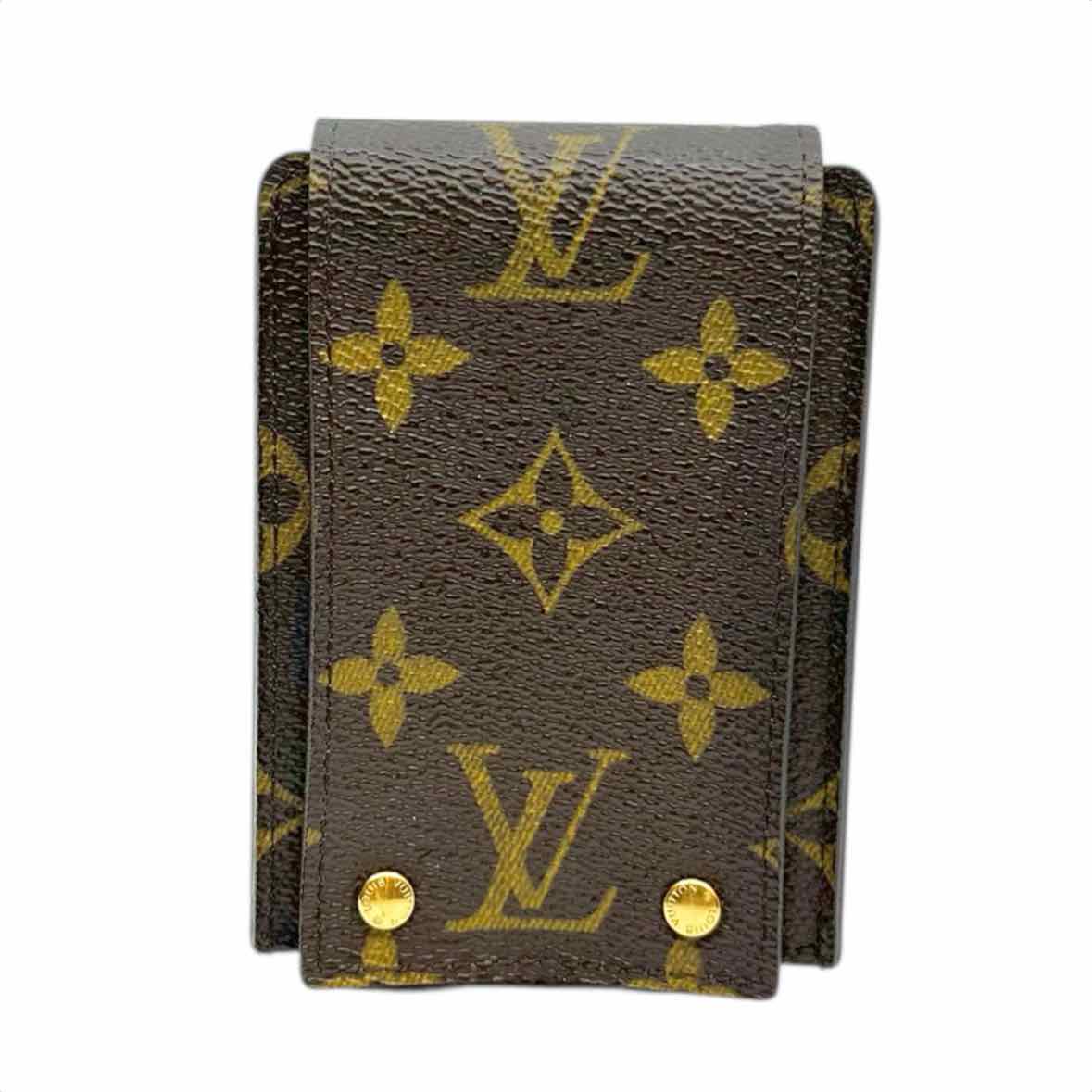LOUIS VUITTON Brown Coated Canvas MONOGRAM Misc