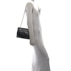 Lambskin Quilted Diamond CC Flap Black
