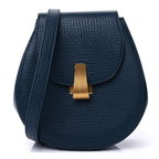 Palmellato Calfskin Rounded Belt Bag  Navy