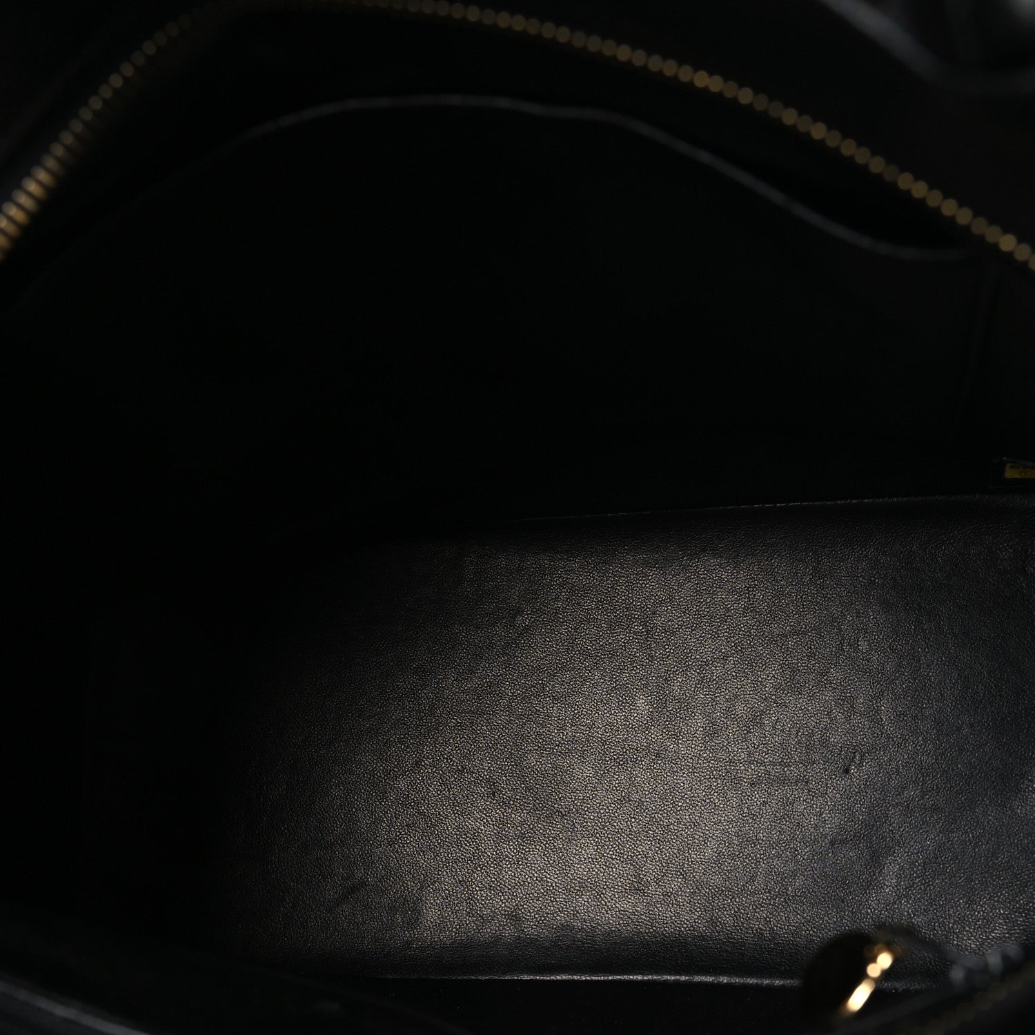 Caviar Quilted Medallion Tote Black