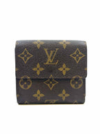LOUIS VUITTON Brown Coated canvas Monogram Wallet