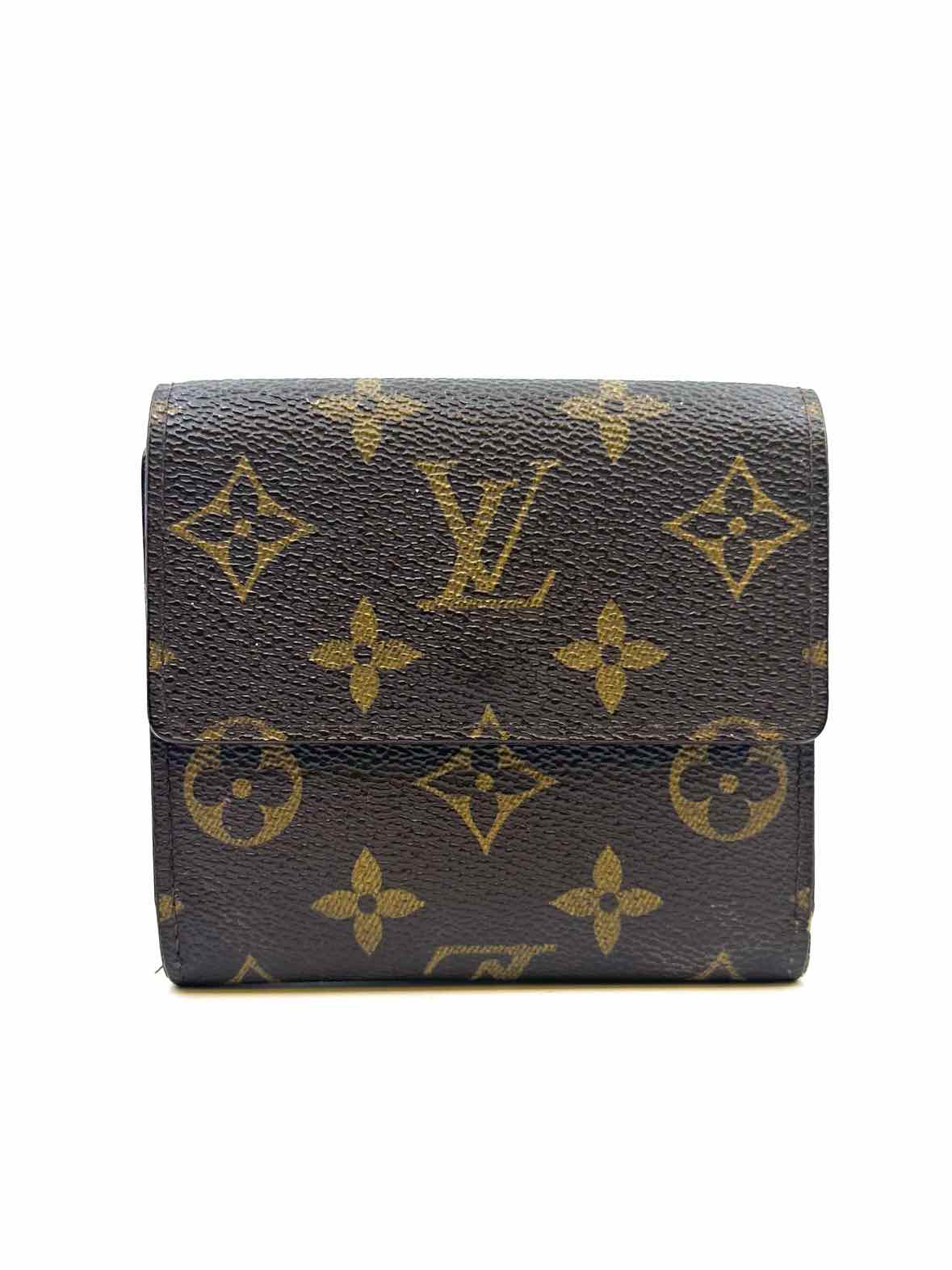 LOUIS VUITTON Brown Coated canvas Monogram Wallet