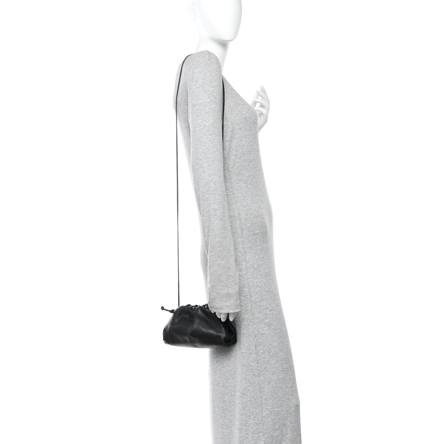 Butter Calfskin The Mini Pouch Black