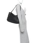 Caviar Quilted Simply CC Hobo Black