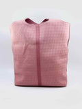 BOTTEGA VENETA Pink Fabric Checkered Handbag