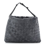 Suede Intrecciato Medium Dustbag Cloudy Indigo
