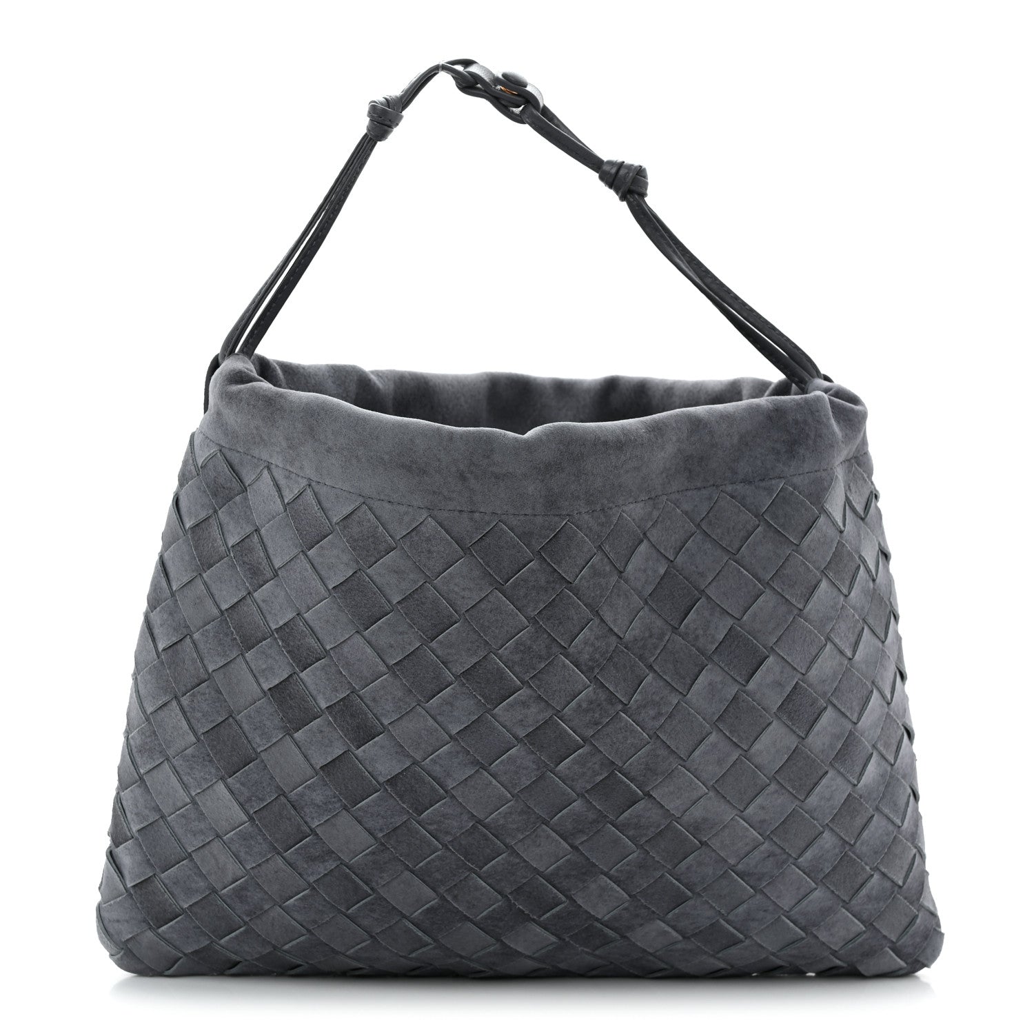 Suede Intrecciato Medium Dustbag Cloudy Indigo