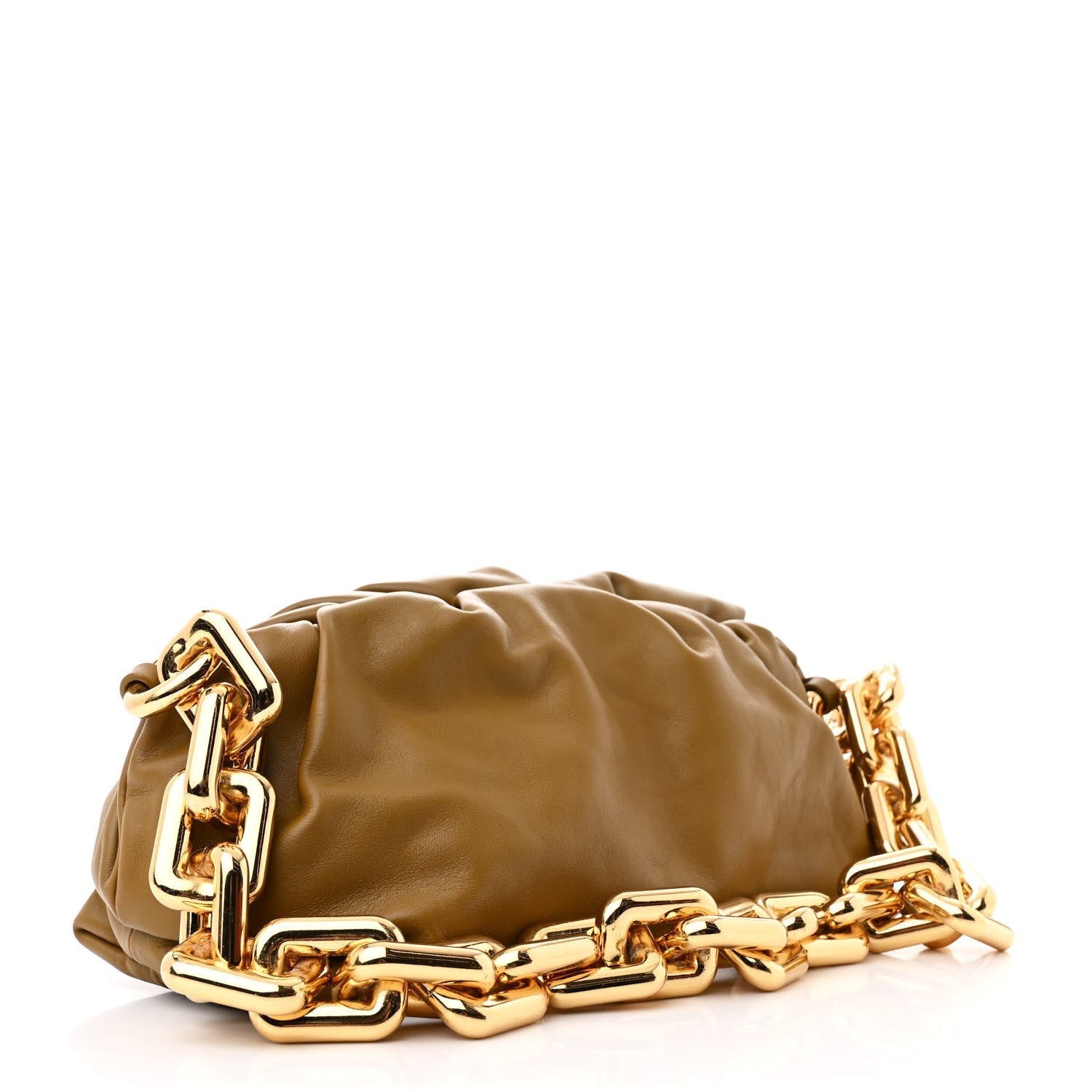 Calfskin The Pouch Chain Teak