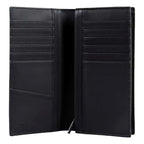 Fendi Baguette Nero Palmellato Leather Continental Vertical Wallet