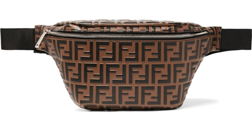 Fendi Brown Leather Belt Bag