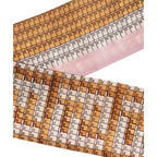 Fendi Logo Print Pink and Beige Women's Wrappy Silk Scarf