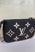 Louis Vuitton Empreinte Monogram Giant Mini Pochette Accessories Black Bag