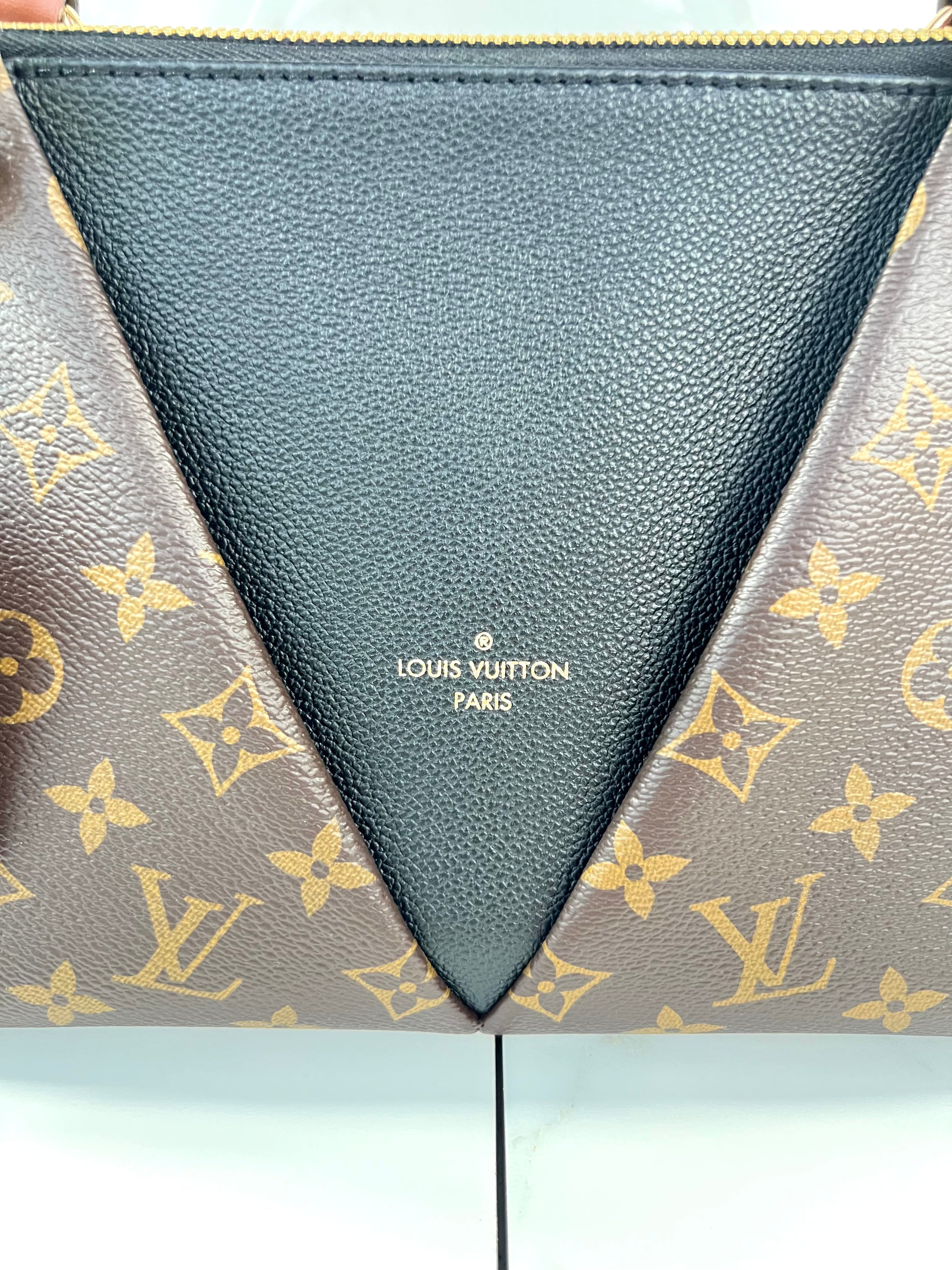 Louis Vuitton Monogram Black V Tote BB