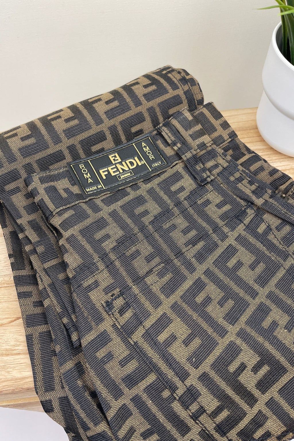 Fendi Zucca Vintage Pants Size