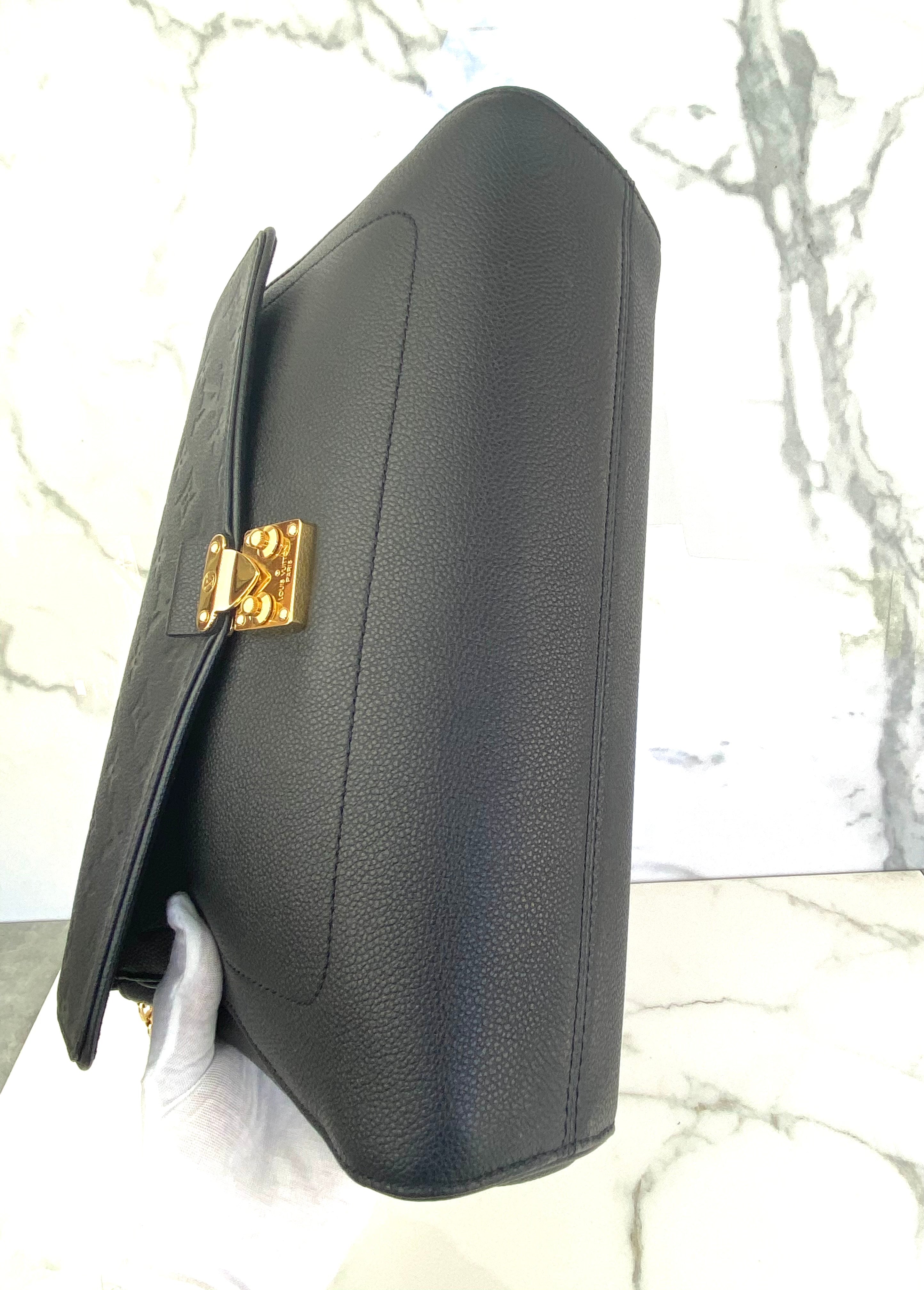 Louis Vuitton Black Empreinte Saint Germain MM