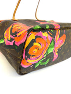 Louis Vuitton Stephen Sprouse Monogram Roses Neverfull MM