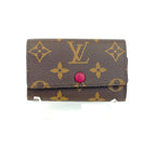 Louis Vuitton Monogram 6 Key Holder in Fuchsia