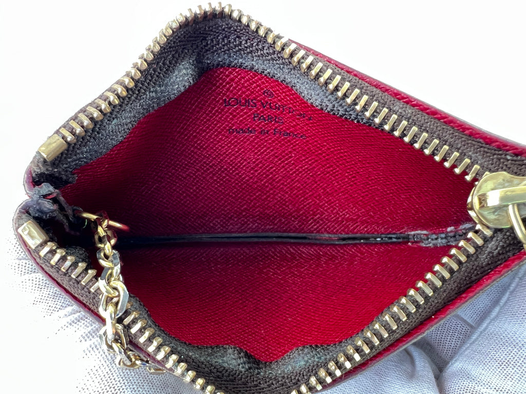 Louis Vuitton Takashi Murakami Key Pouch in Cerises Print