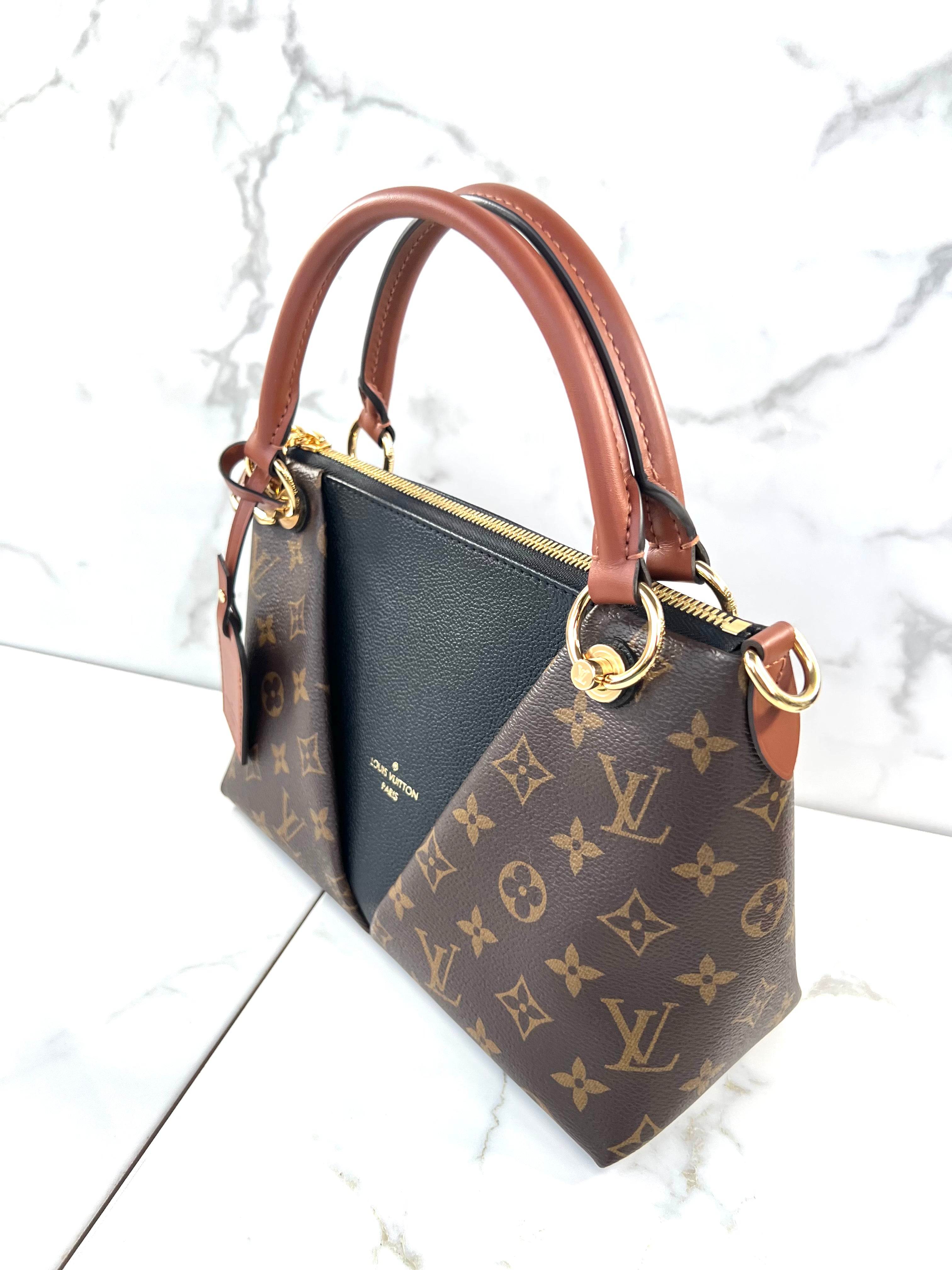 Louis Vuitton Monogram Black V Tote BB