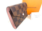 Louis Vuitton Damier Ebene Victorine Wallet