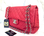 Chanel 12 Series Maxi Soft Caviar in Lipstick Pink