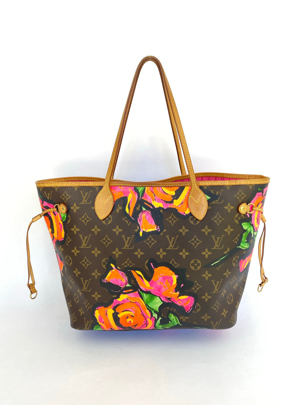 Louis Vuitton Stephen Sprouse Monogram Roses Neverfull MM