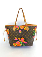 Louis Vuitton Stephen Sprouse Monogram Roses Neverfull MM