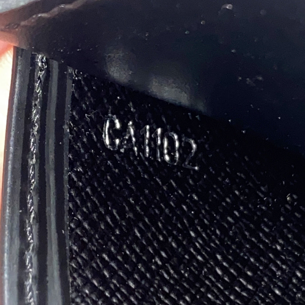 Louis Vuitton Black Epi Card Holder