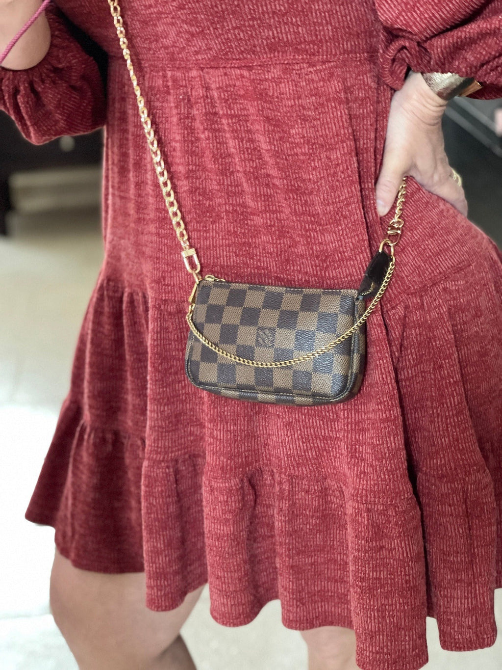 Pochette Mini Accessories Damier Ebene Bag