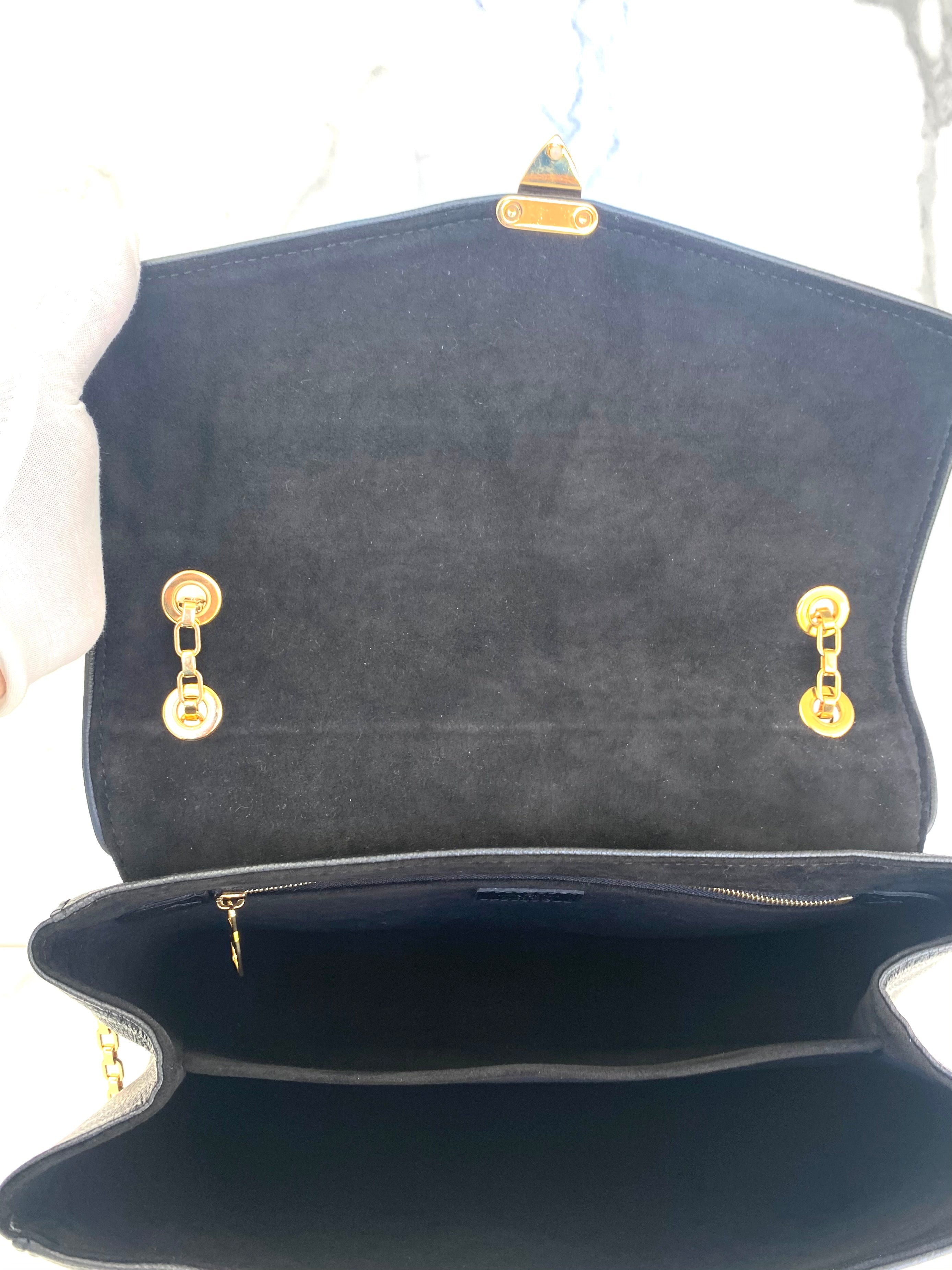 Louis Vuitton Black Empreinte Saint Germain MM