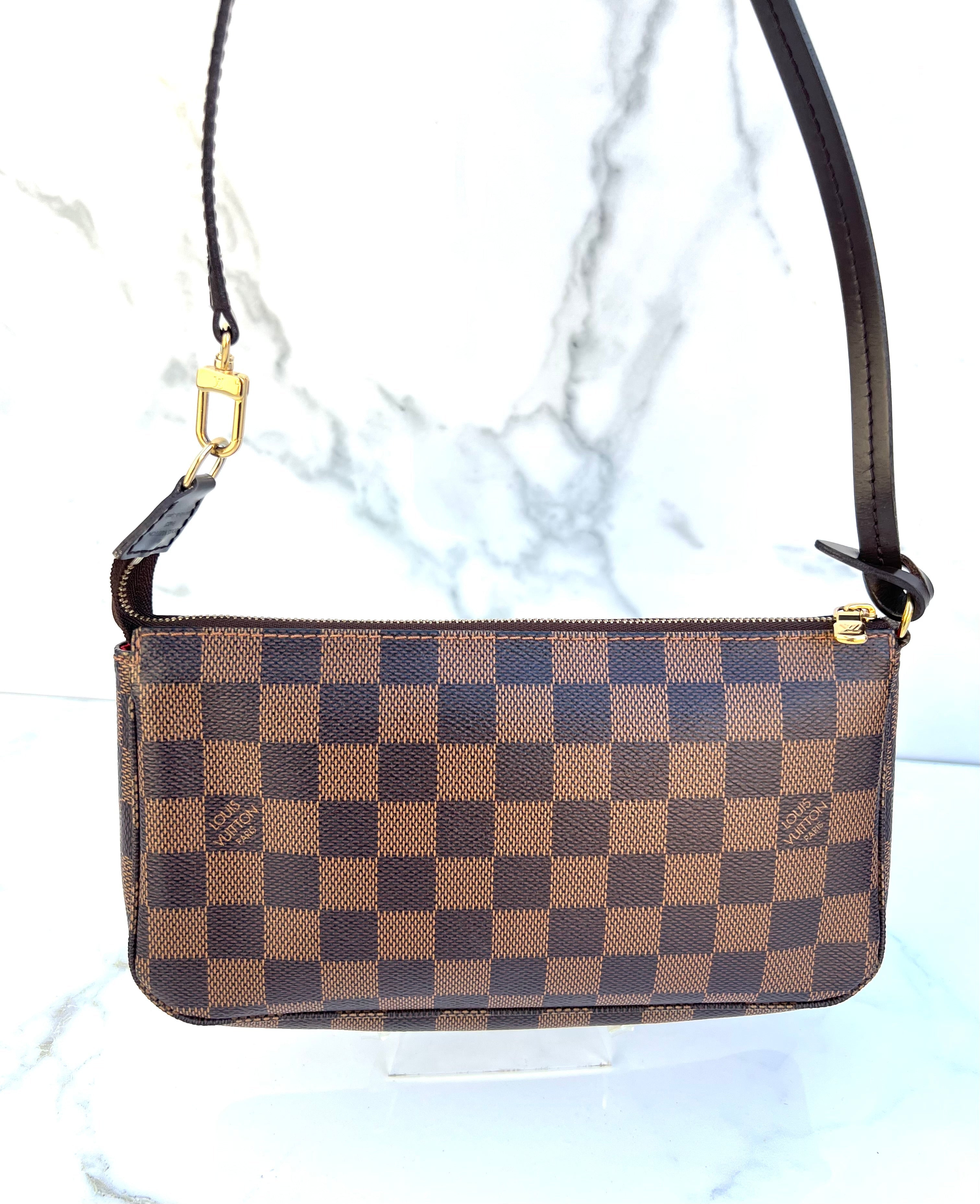 Louis Vuitton Damier Ebene Pochette Accessories New Model