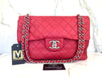 Chanel 12 Series Maxi Soft Caviar in Lipstick Pink