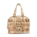 Jimmy Choo 'Justine' Python Satchel Bag