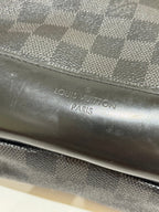LOUIS VUITTON AVENUE BLACK CHECKERED BACKPACK