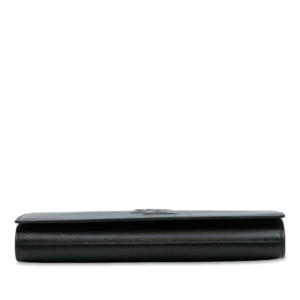 Yves Saint Laurent YSL Belle De Jour Black Clutch