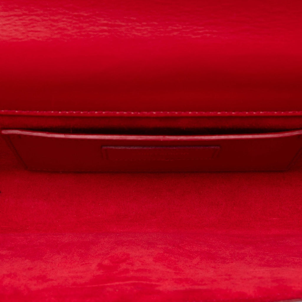 Yves Saint Laurent YSL Cassandre Smooth Leather Clutch Bag