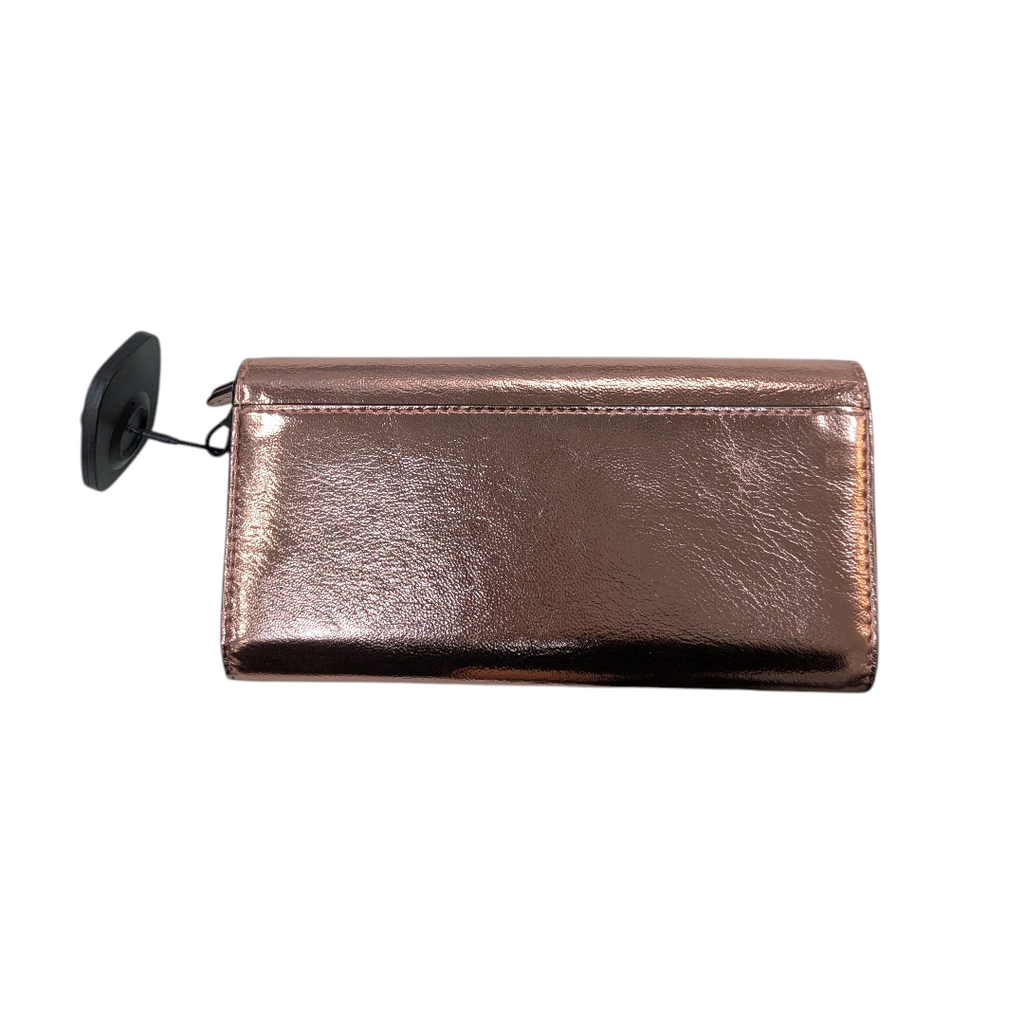 Wallet Designer By Michael Kors In Rose Gold, Size:Large