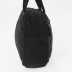 Prada Vintage Zip Handbag Tessuto Black Nylon Handbag (Authentic Pre-Loved)