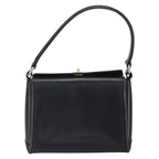 Gucci Vintage Handbag Leather Black Leather Handbag (Authentic Pre-Loved)