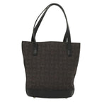 Celine C Macadam Handbag Canvas Black Canvas Handbag (Authentic Pre-Loved)