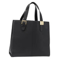 Burberry Vintage Handbag Leather Black Leather Handbag (Authentic Pre-Loved)
