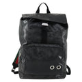 Gucci Buckle Backpack Gg Imprime Black Canvas Backpack Bag (Authentic Pre-Loved)