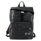 Gucci Buckle Backpack Gg Imprime Black Canvas Backpack Bag (Authentic Pre-Loved)