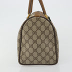Gucci Vintage Web Sherry Line Handbag Micro Gg Canvas Beige Canvas Handbag (Authentic Pre-Loved)