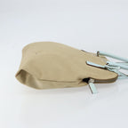 Prada Vintage Handbag Canvas Beige Canvas Handbag (Authentic Pre-Loved)