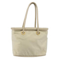 Celine Handbag Nylon Beige Nylon Handbag (Authentic Pre-Loved)